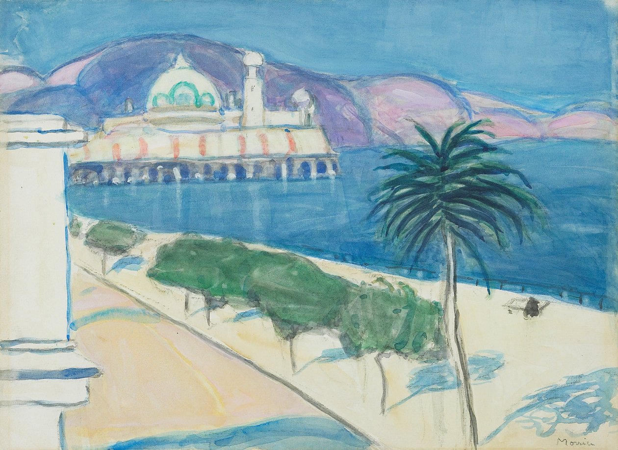Kasino ved havet af James Wilson Morrice
