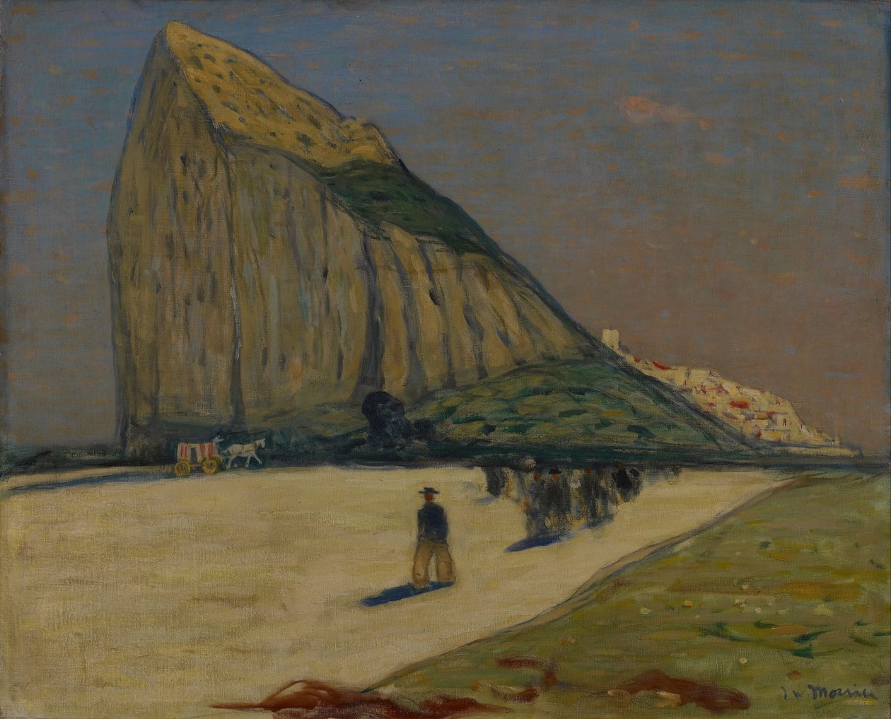 Gibraltar af James Wilson Morrice