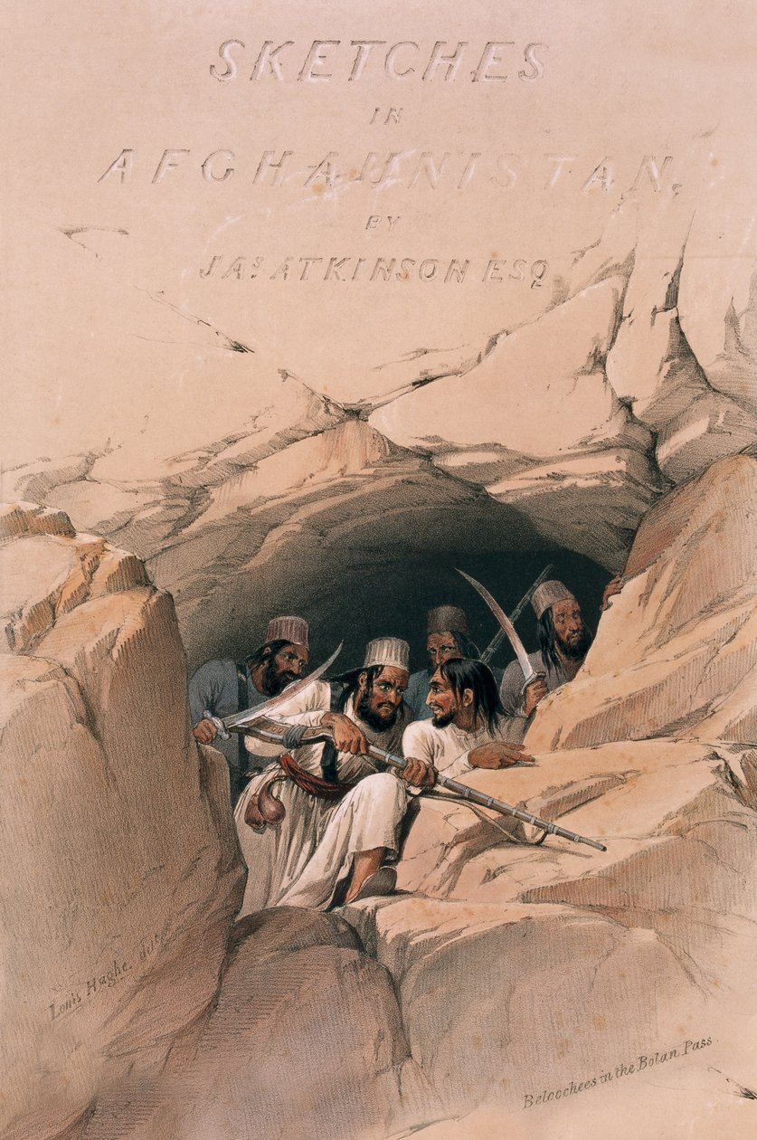 Beloochees [sic] i Bolan Pass af James (after) Atkinson