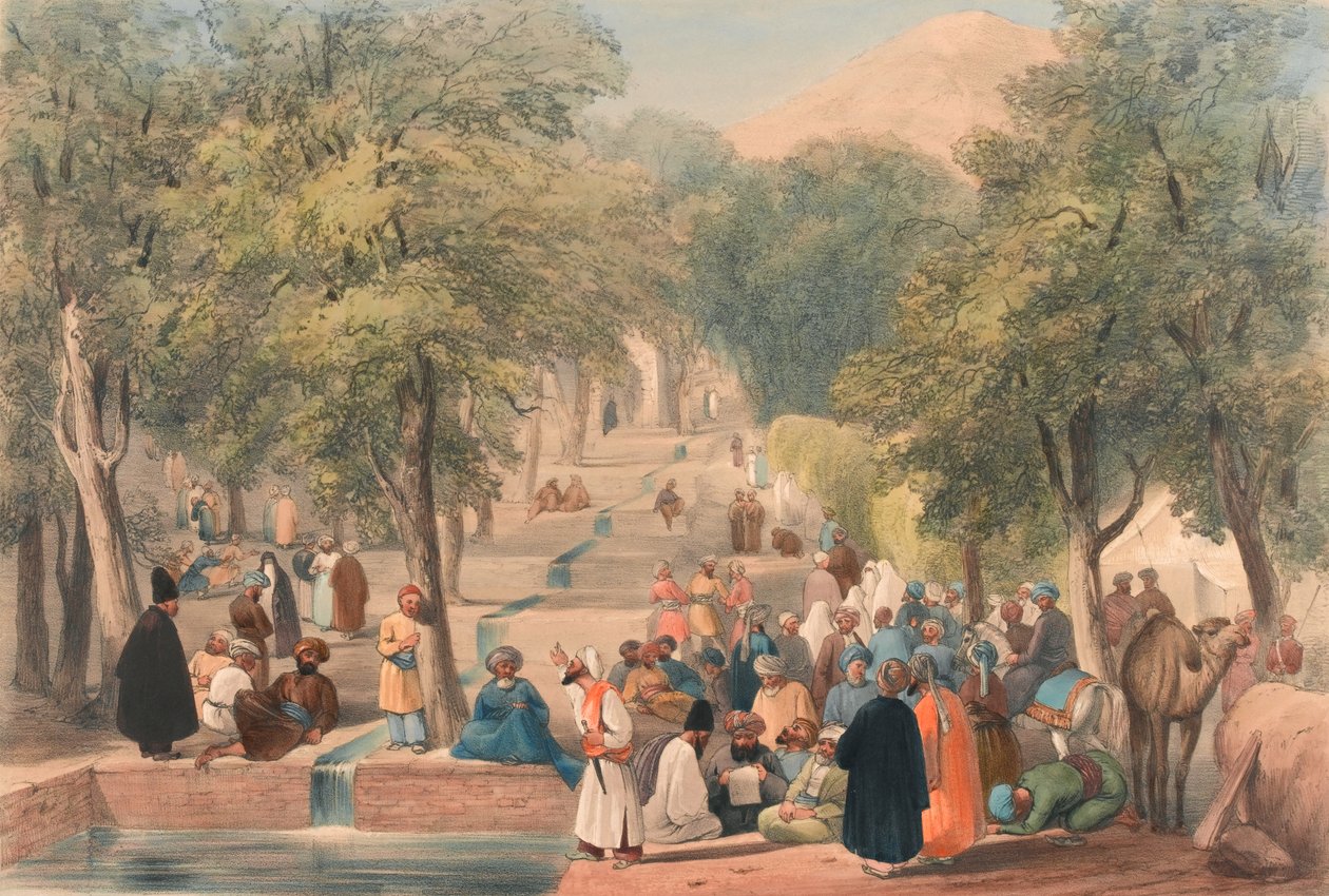 The Avenue at Babers [sic] Tomb af James (after) Atkinson