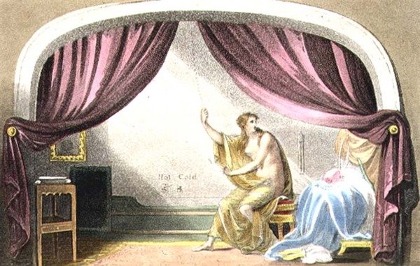The Warm Bath, tallerken fra 