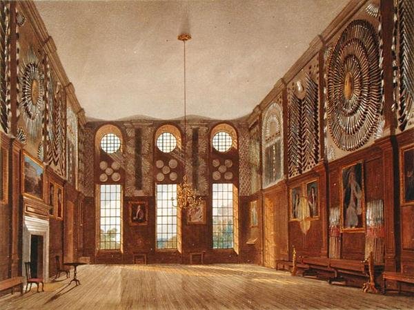 The Guard Chamber, Hampton Court, fra 