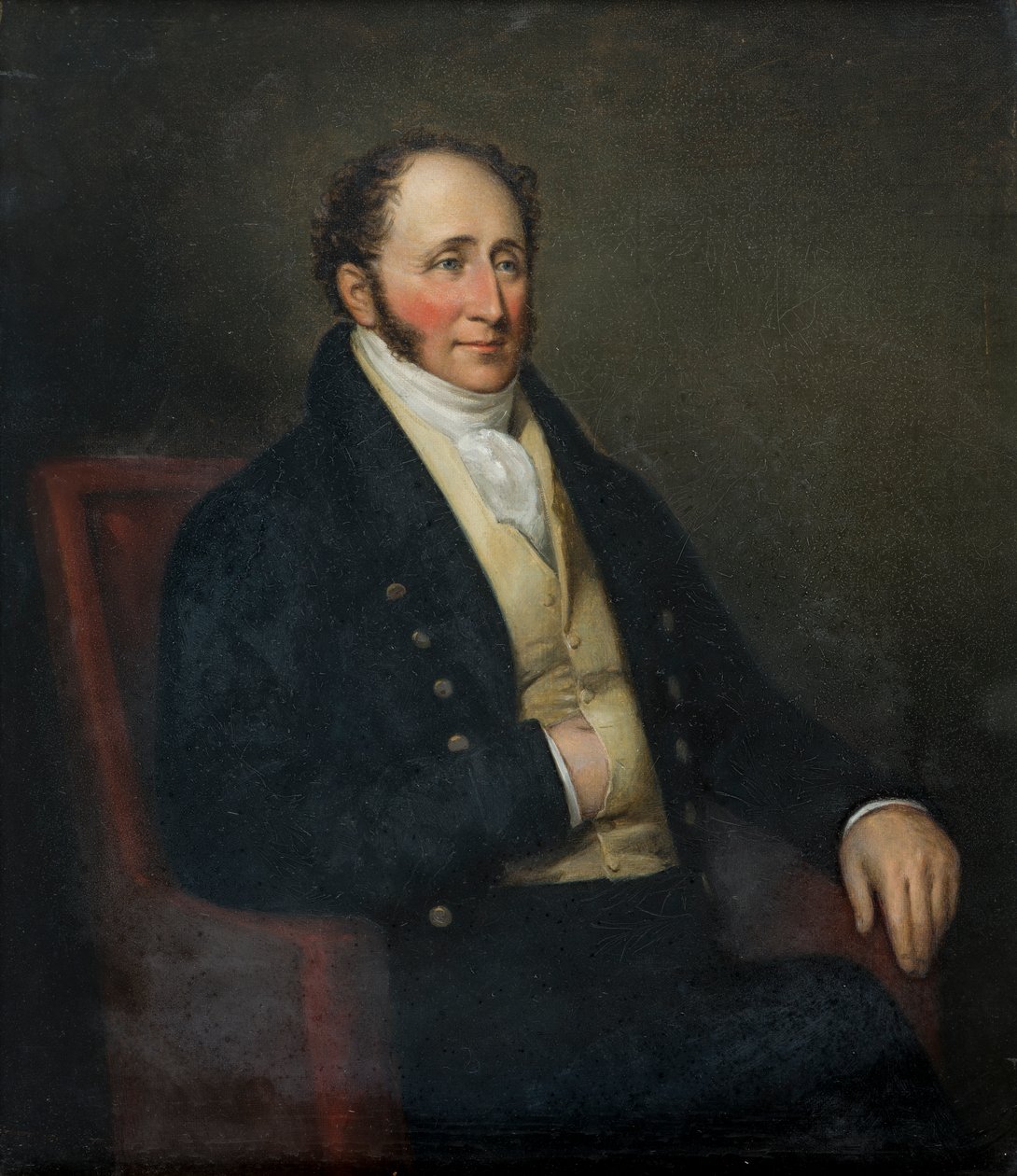 Portræt af Orlando Bridgeman, derefter 1. jarl af Bradford (1762-1825), ca. 1782-1811 (pastel på papir) af James (attr. to) Sharples