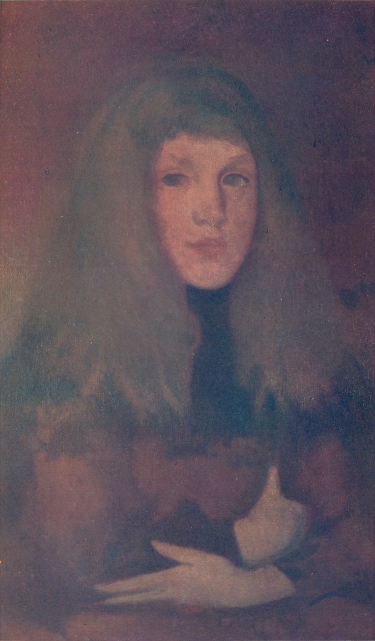 En undersøgelse i Rose and Brown, c1884, 1904 af James Abbott McNeill Whistler