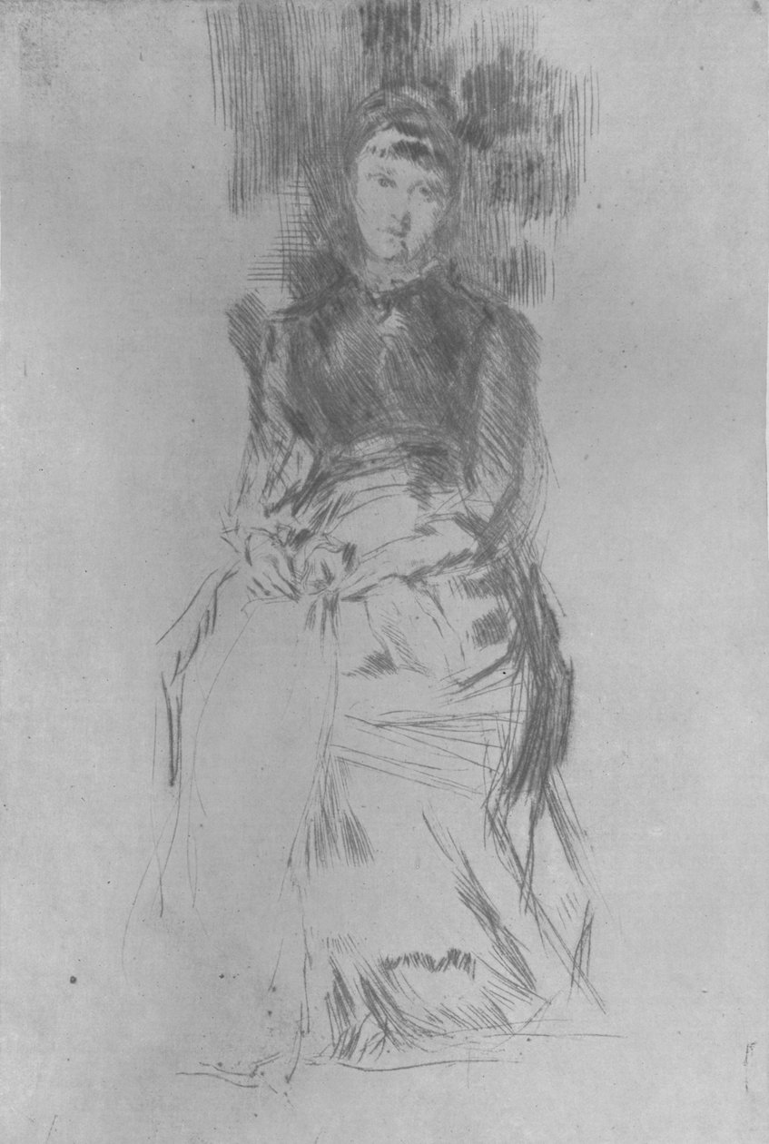 Agnes, c1875, 1904 af James Abbott McNeill Whistler
