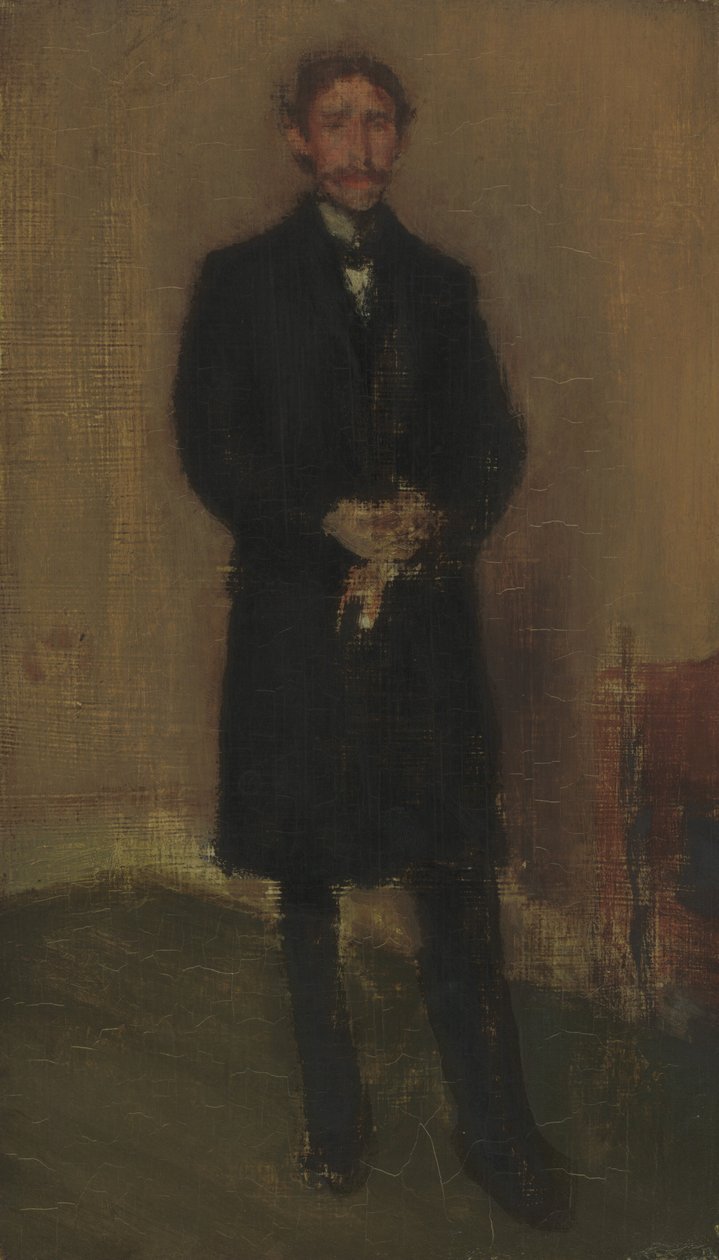 Alexander Arnold Hannay, ca. 1896. af James Abbott McNeill Whistler