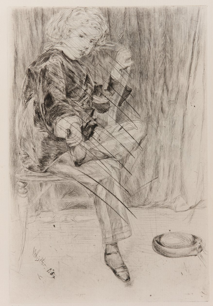 Arthur Haden, 1859. af James Abbott McNeill Whistler