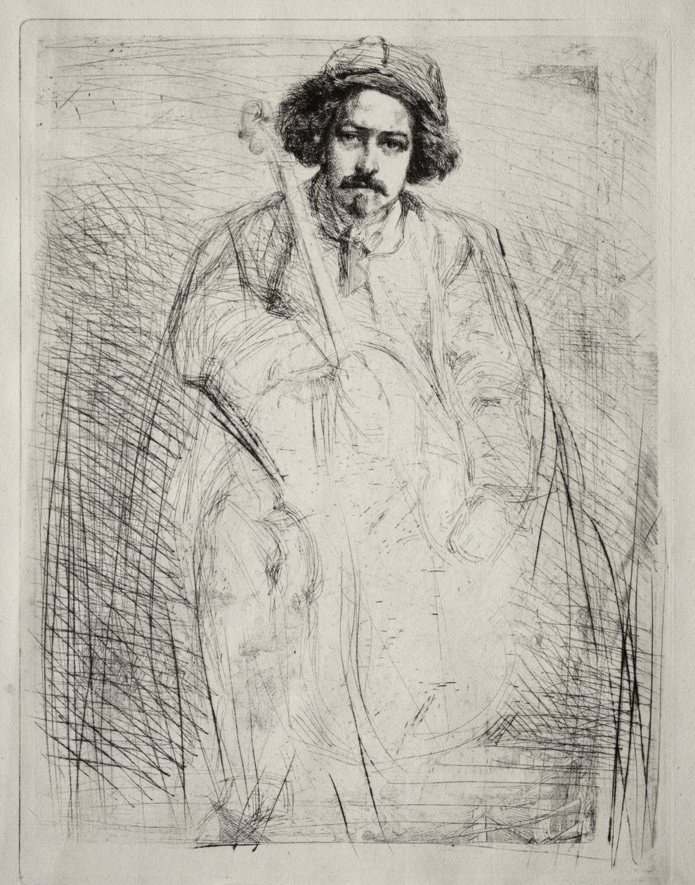 Becquet, 1871. af James Abbott McNeill Whistler