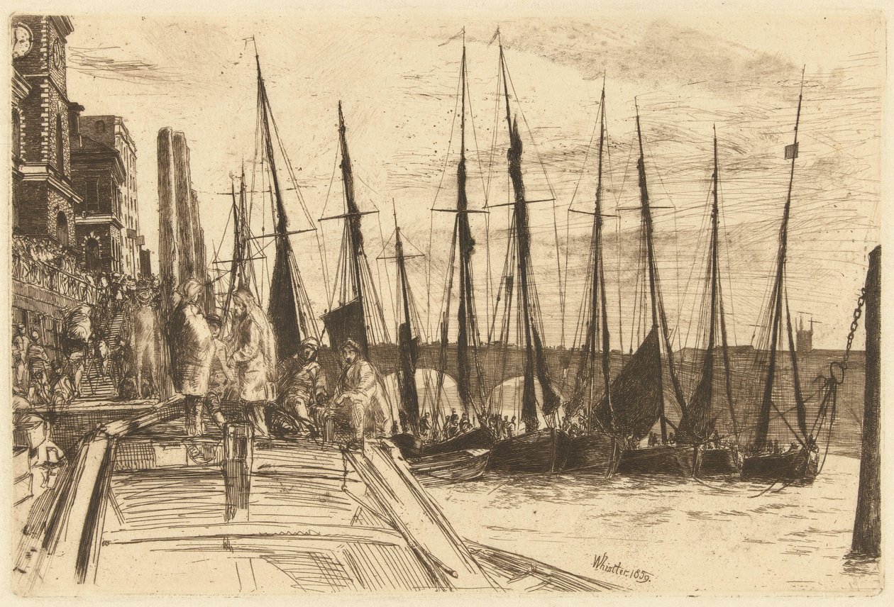 Billingsgate af James Abbott McNeill Whistler