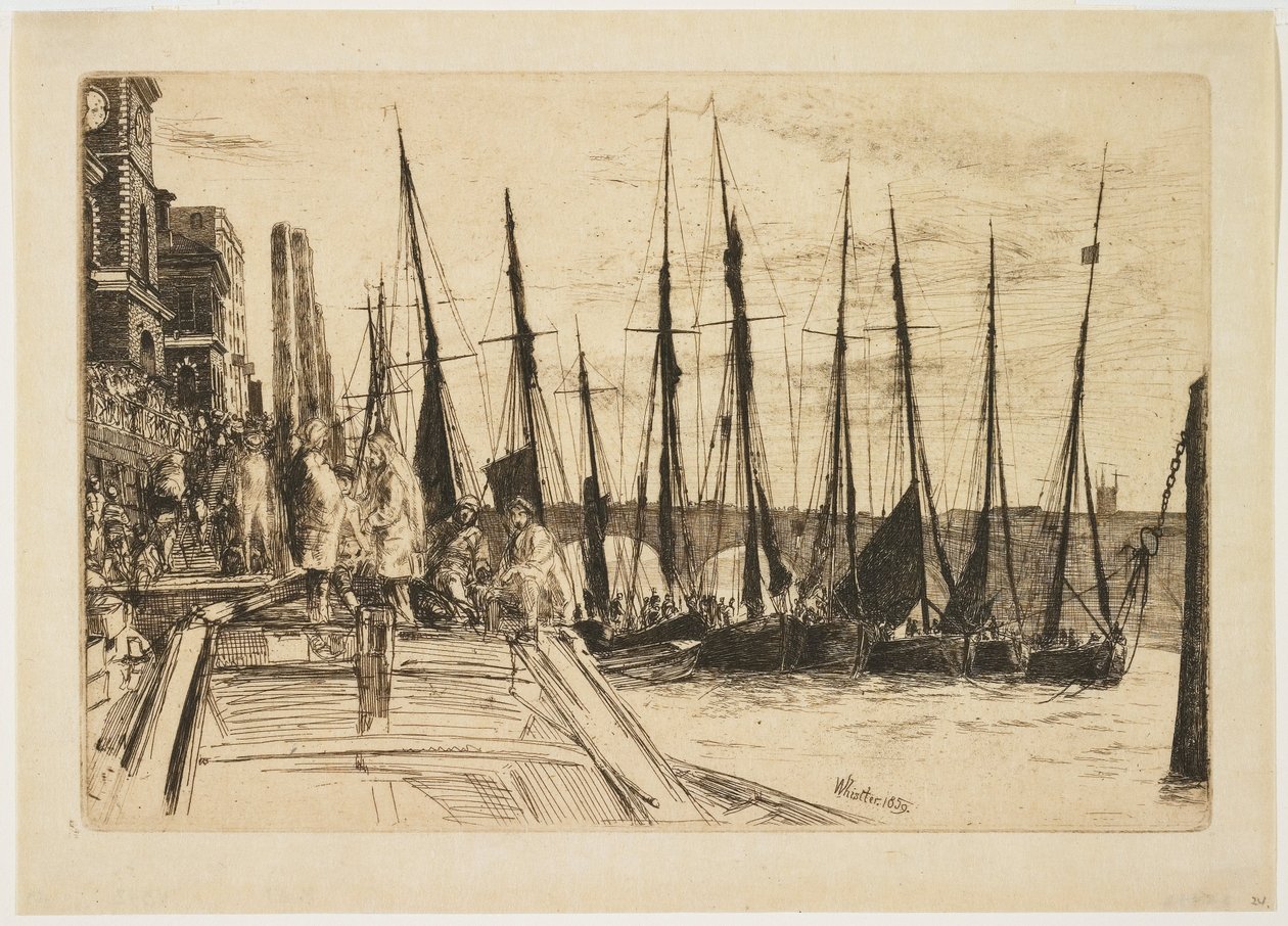 Billingsgate af James Abbott McNeill Whistler