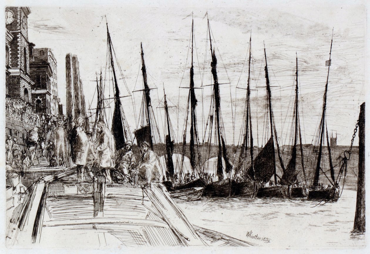 Billingsgate af James Abbott McNeill Whistler