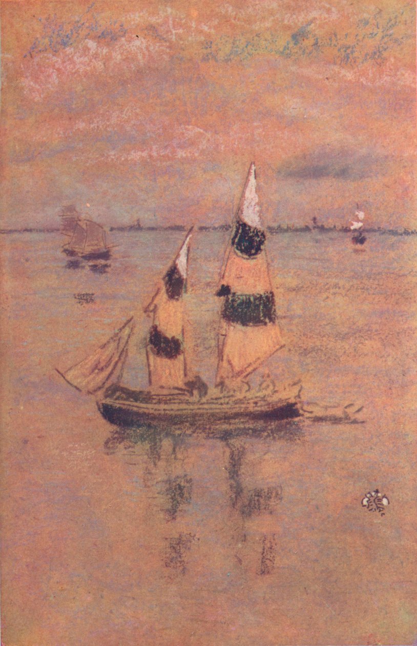 Sort og guld, Venedig, c1860, 1904 af James Abbott McNeill Whistler