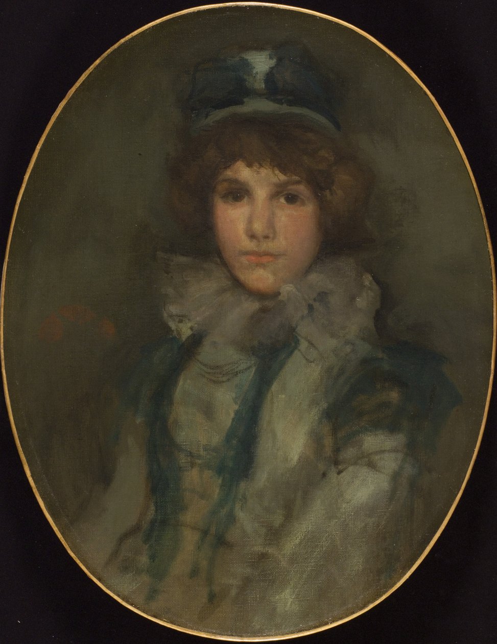 Blue and Coral: The Little Blue Bonnet, 1898 af James Abbott McNeill Whistler