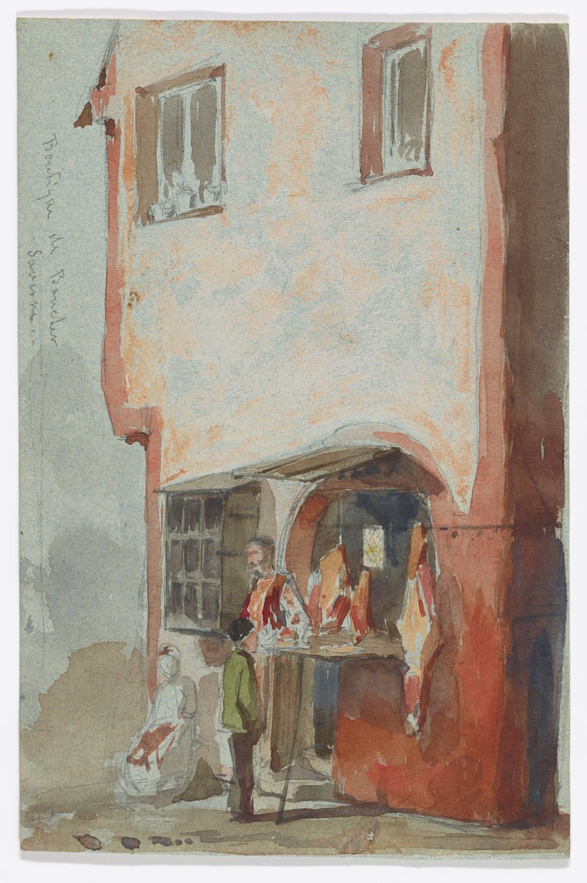 Boucher-Saverne butik af James Abbott McNeill Whistler