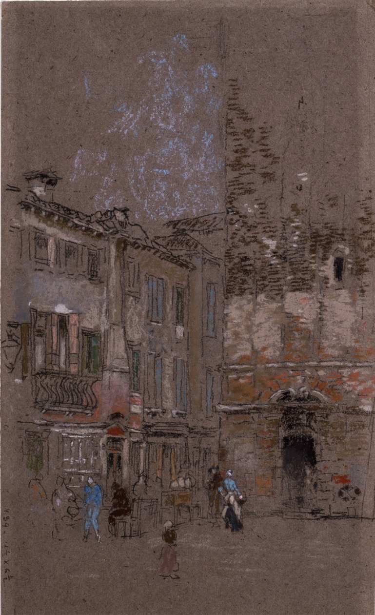 Campanile Santa Margherita, 1879-80 af James Abbott McNeill Whistler