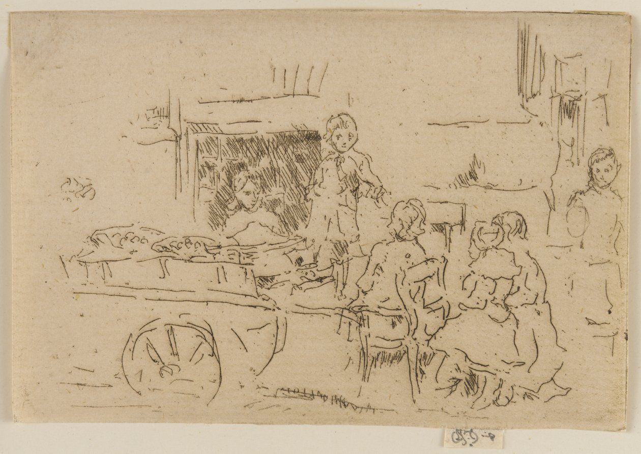 Børnefrugtbør, 1887. af James Abbott McNeill Whistler