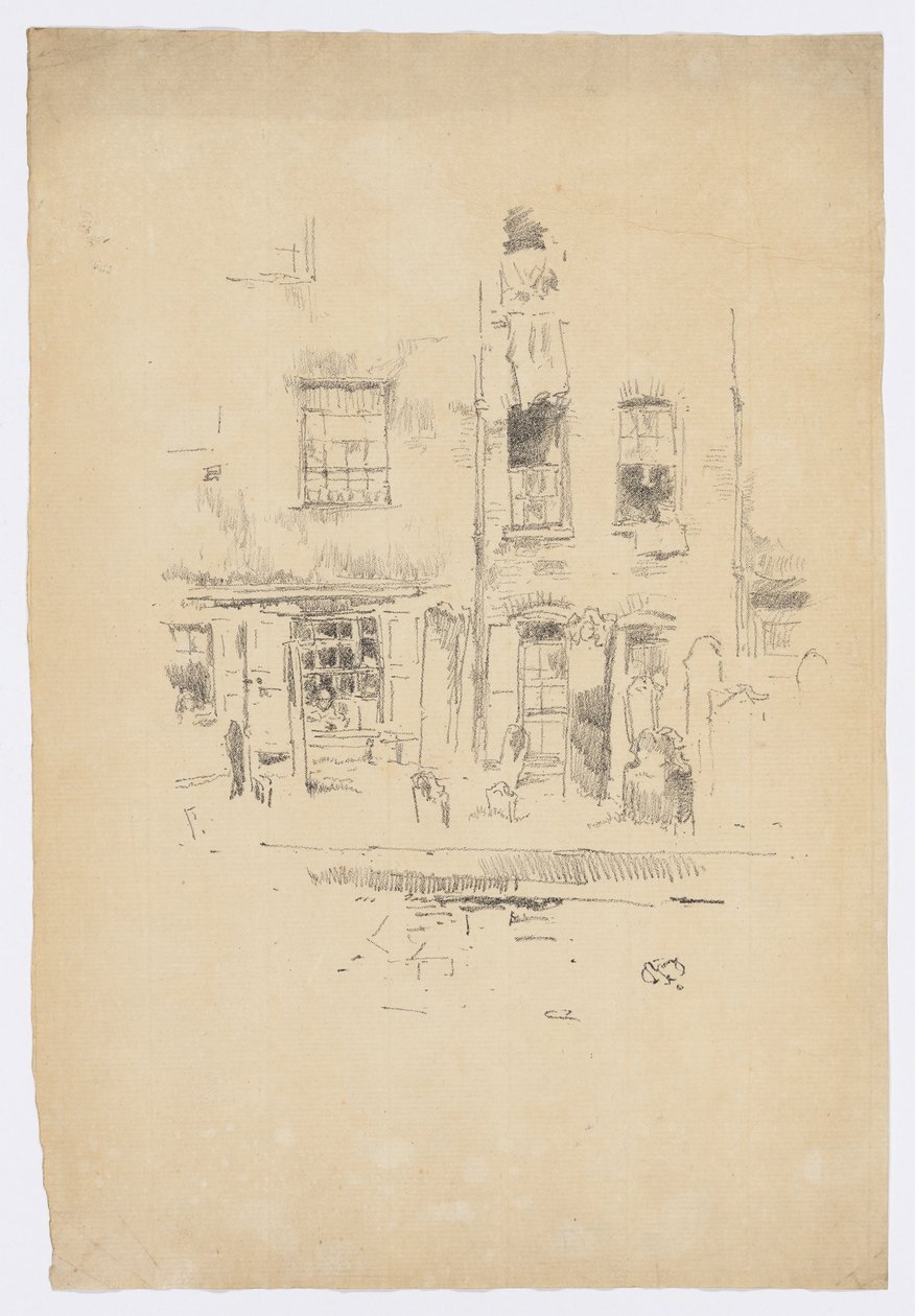 Kirkegård af James Abbott McNeill Whistler