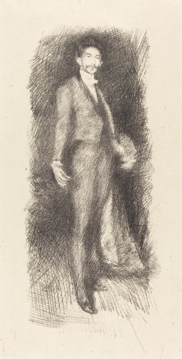 Grev Robert de Montesquiou, nr. 2, 1894. af James Abbott McNeill Whistler