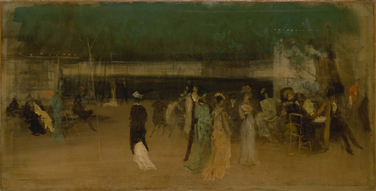 Cremorne Gardens, nr. 2, ca. 1870-80 af James Abbott McNeill Whistler