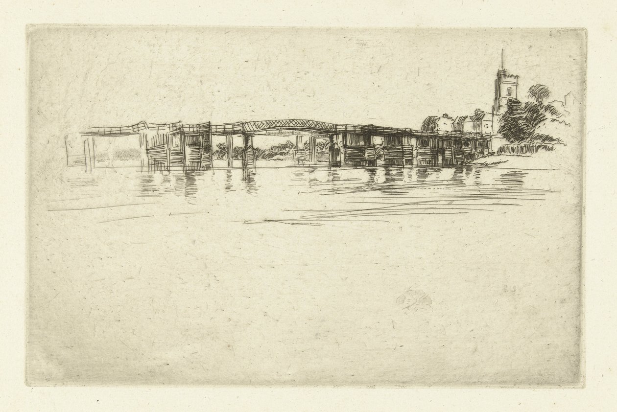 Den lille Putneybro Den lille Putney af James Abbott McNeill Whistler