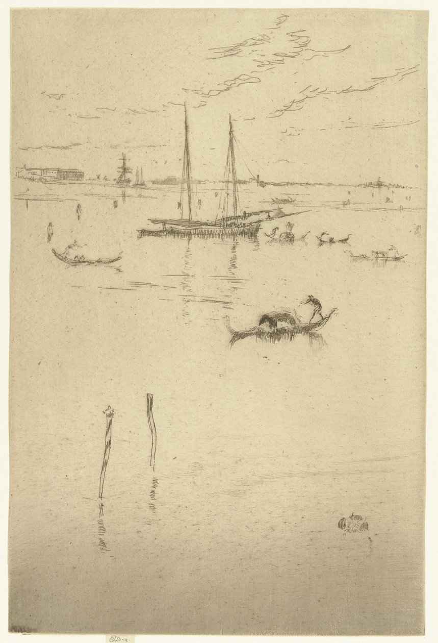 Den lille lagune Den lille lagune Venedig: Tolv raderinger (serietitel) af James Abbott McNeill Whistler