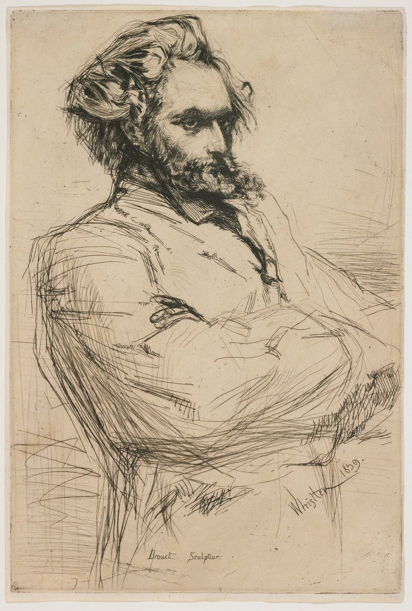 Drouet af James Abbott McNeill Whistler