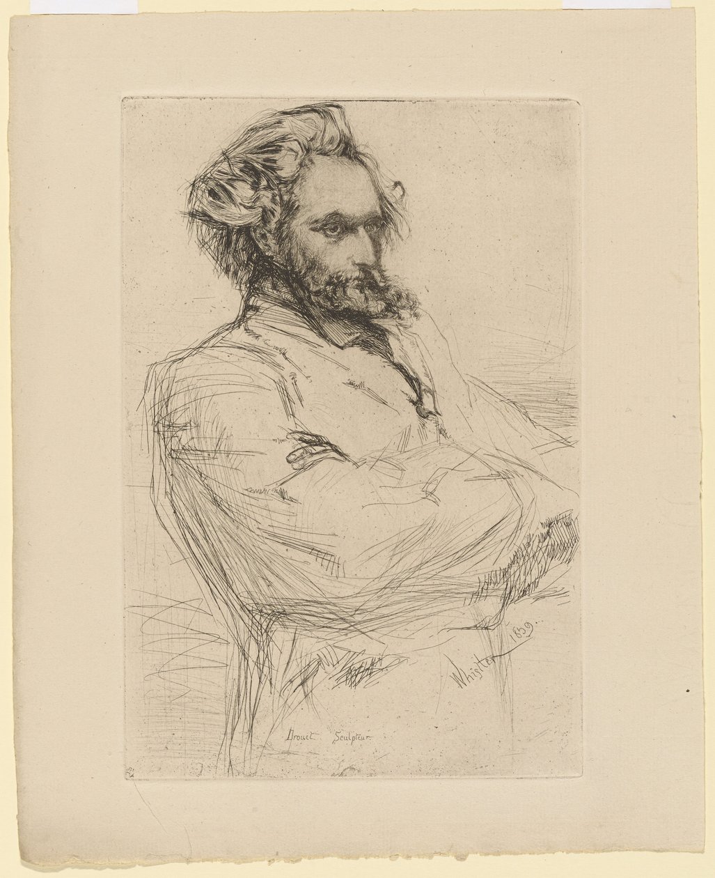 Drouet af James Abbott McNeill Whistler