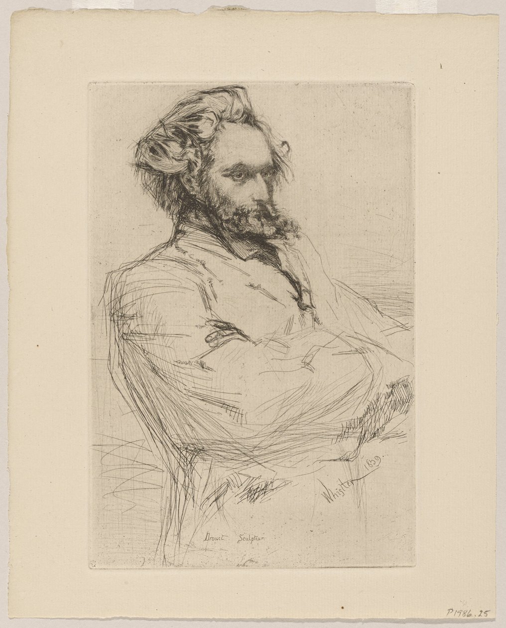 Drouet af James Abbott McNeill Whistler