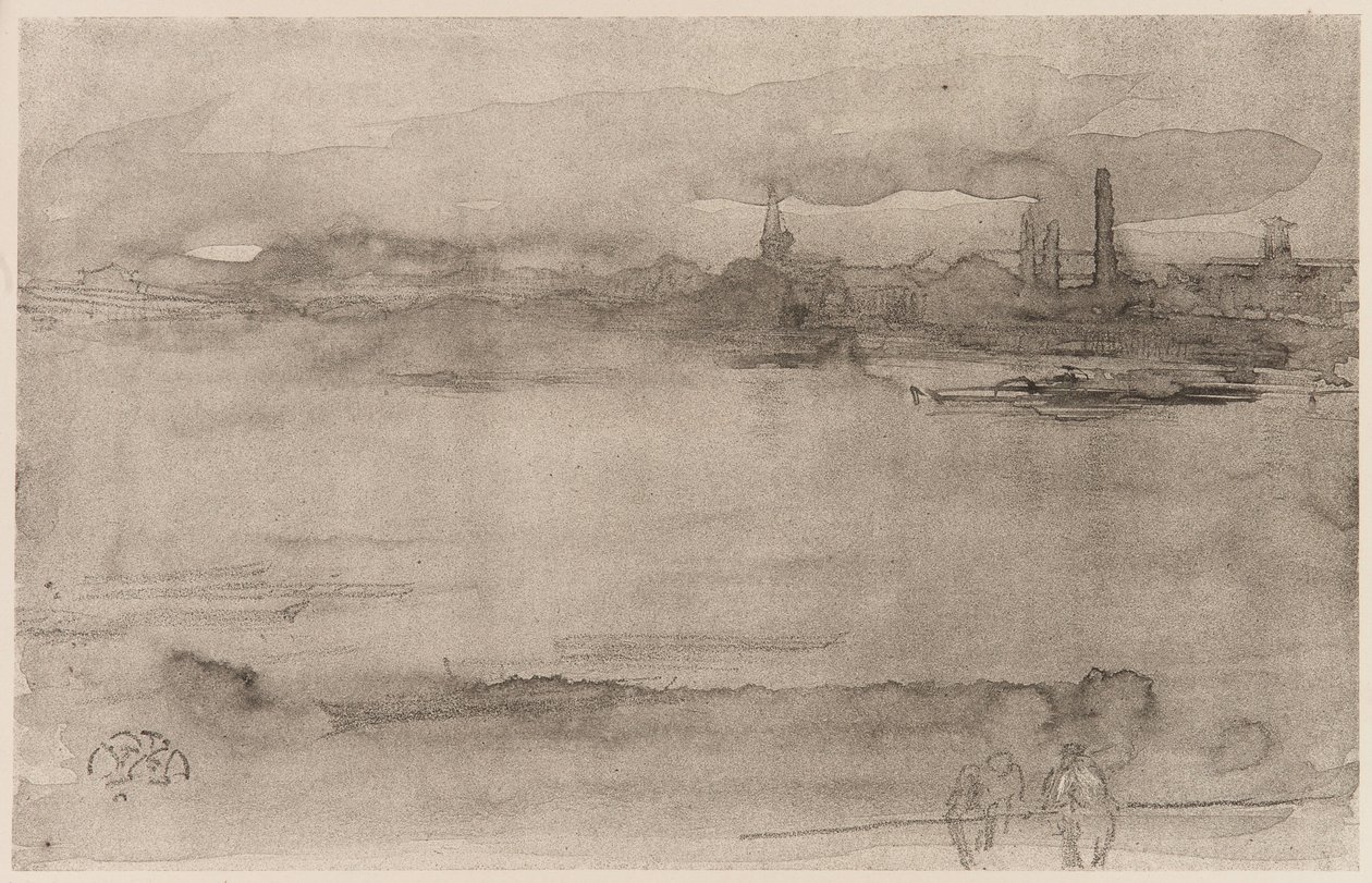 Tidlig morgen, 1878. af James Abbott McNeill Whistler