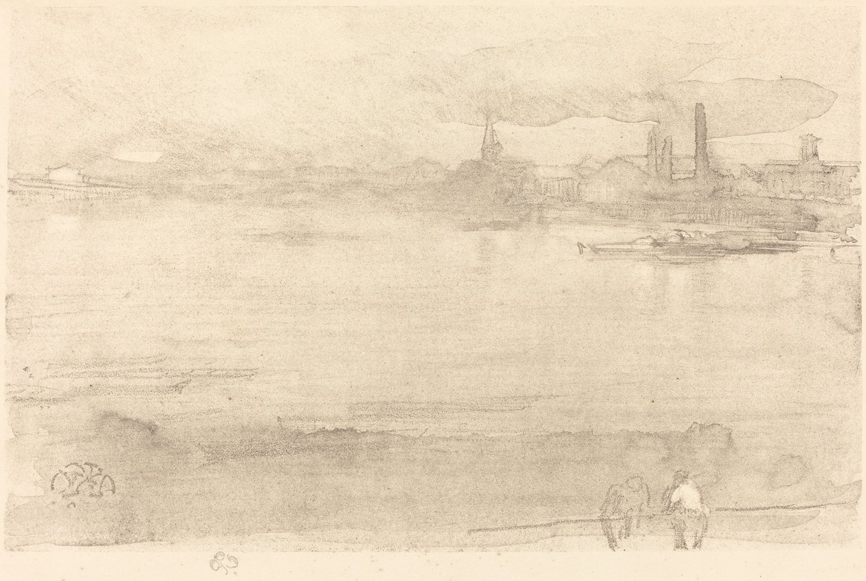 Tidlig morgen, 1878. af James Abbott McNeill Whistler