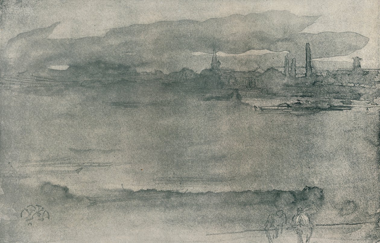 Tidlig morgen, 1878, 1904 af James Abbott McNeill Whistler