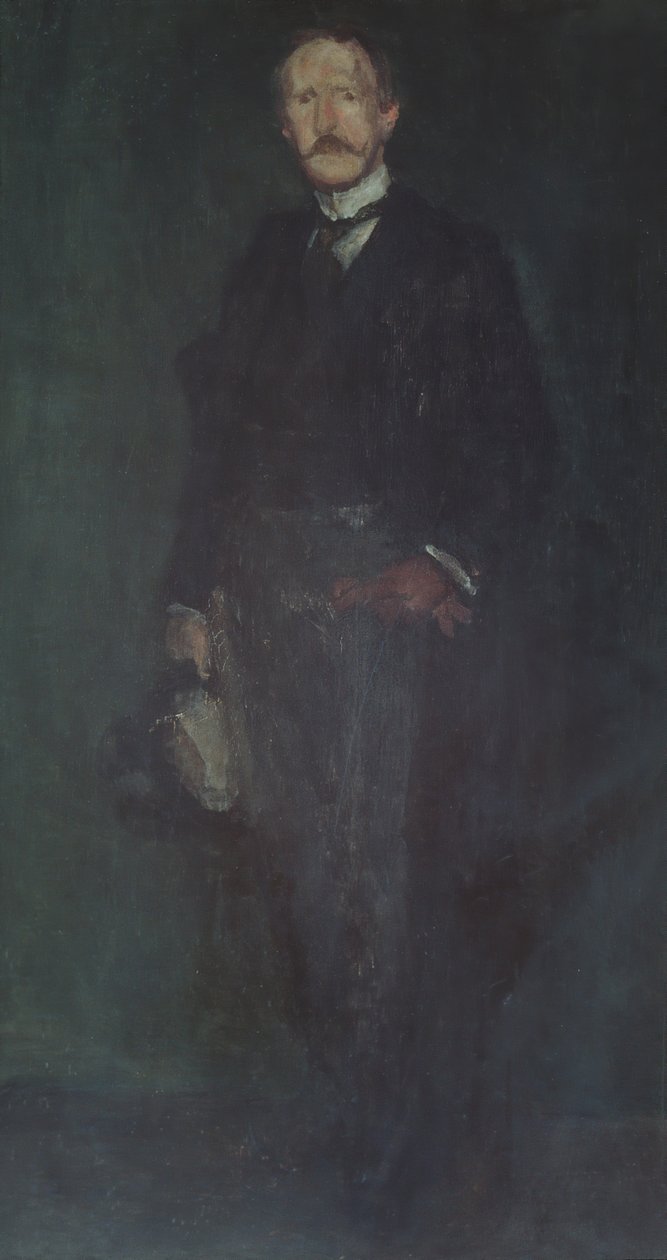 Edward Guthrie Kennedy, 1893-95. af James Abbott McNeill Whistler