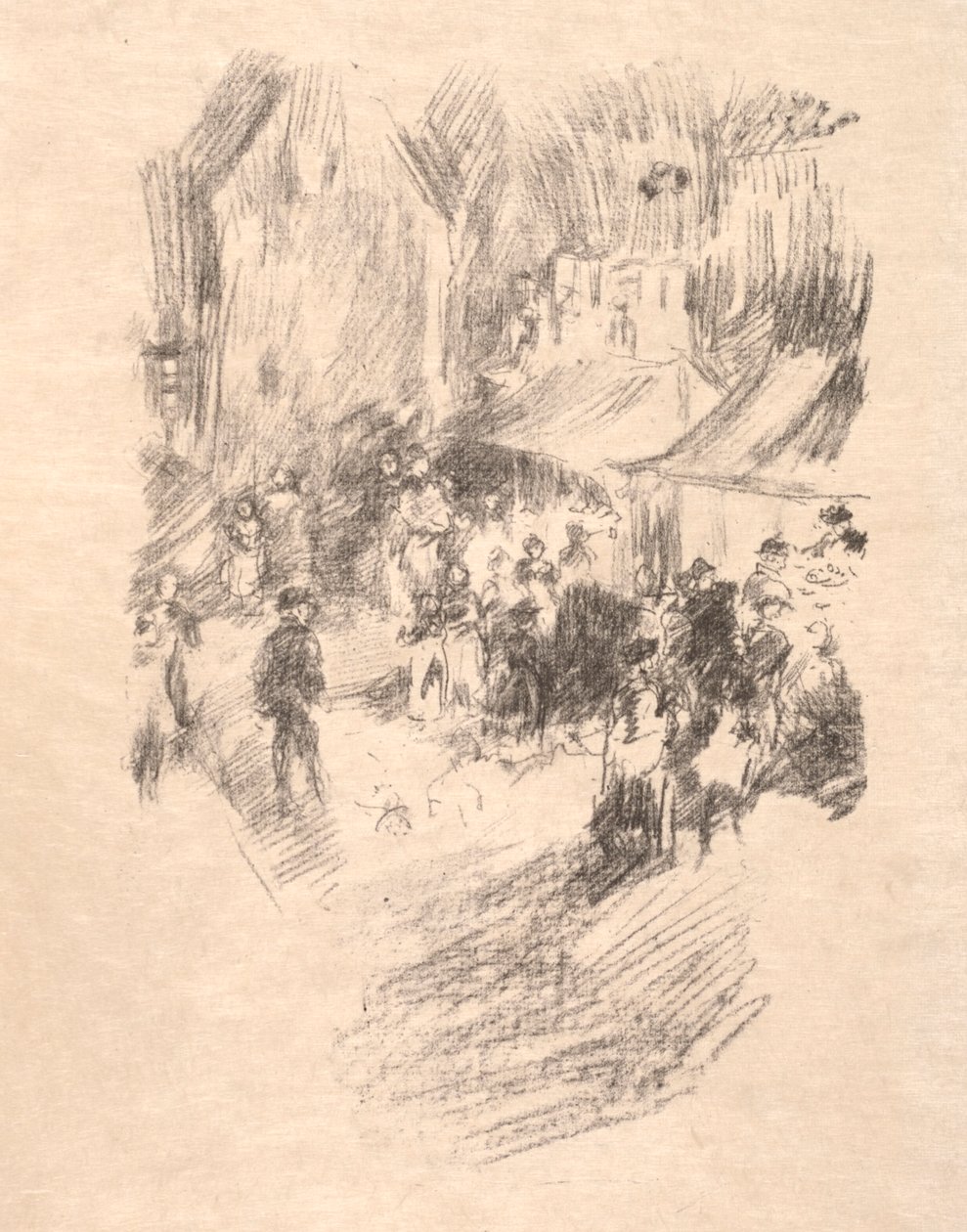 Fair, Lyme, -Regis, 1895. af James Abbott McNeill Whistler