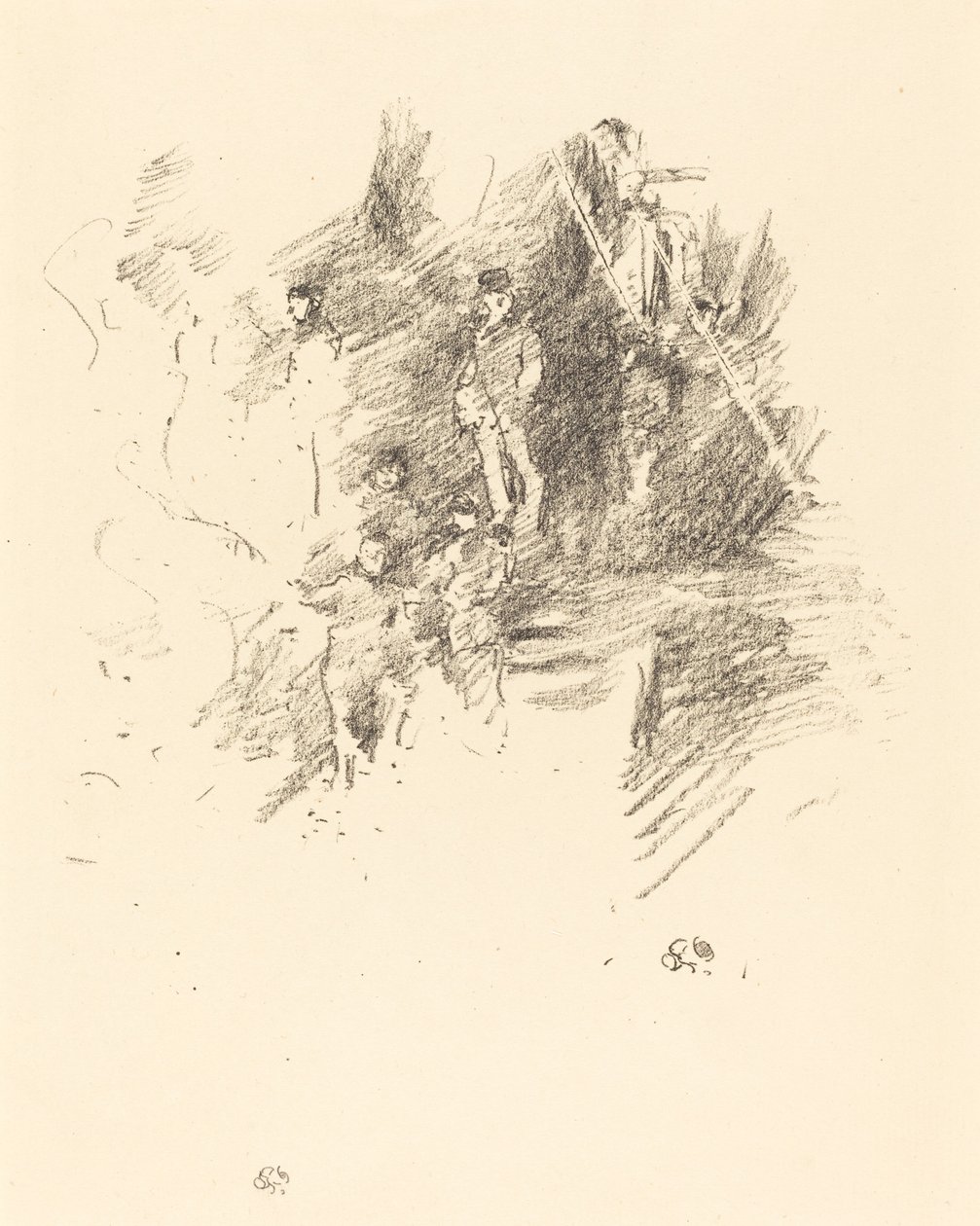 Femte november 1895. af James Abbott McNeill Whistler