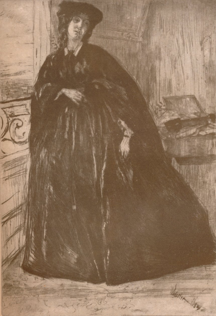 Finette, 1859, 1904 af James Abbott McNeill Whistler