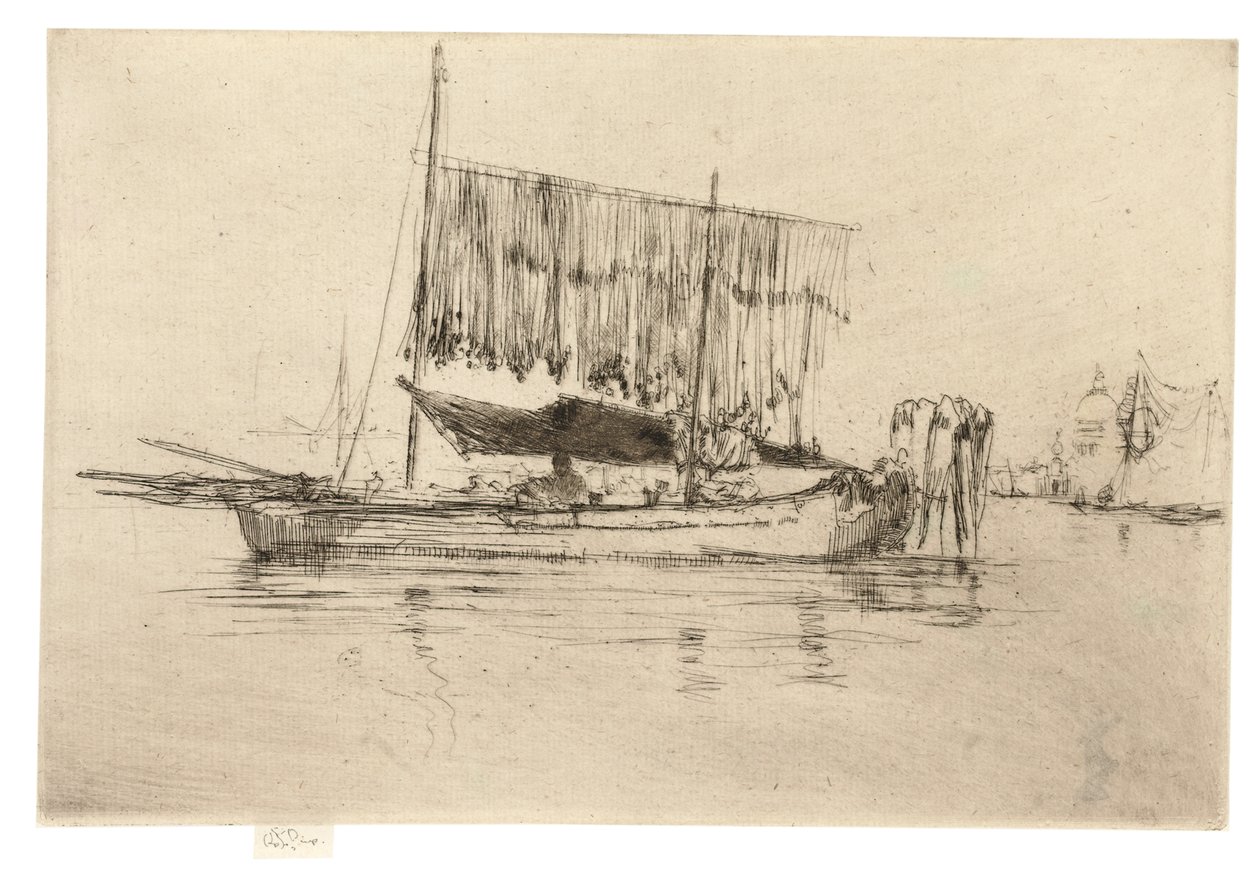 Fiskerbåd, 1879-80 af James Abbott McNeill Whistler
