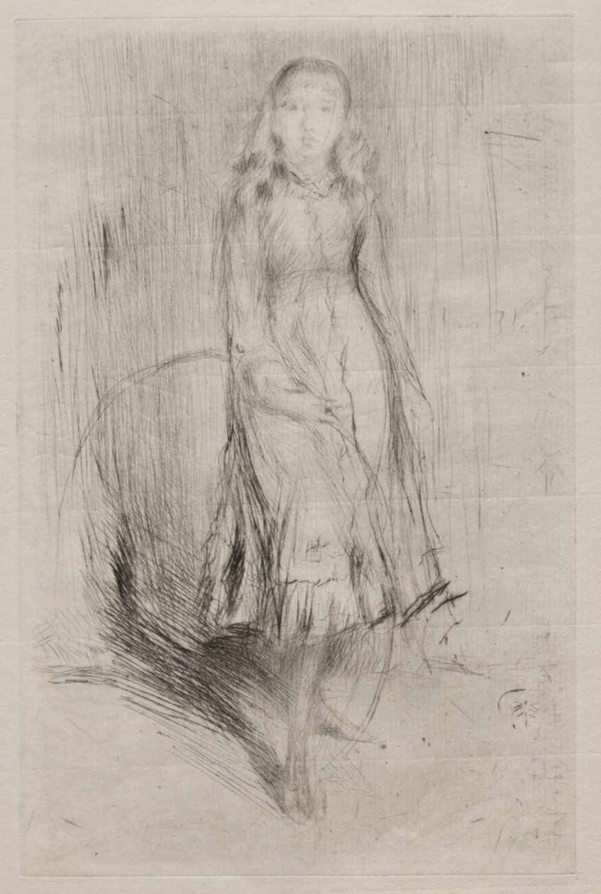 Florence Leyland. af James Abbott McNeill Whistler