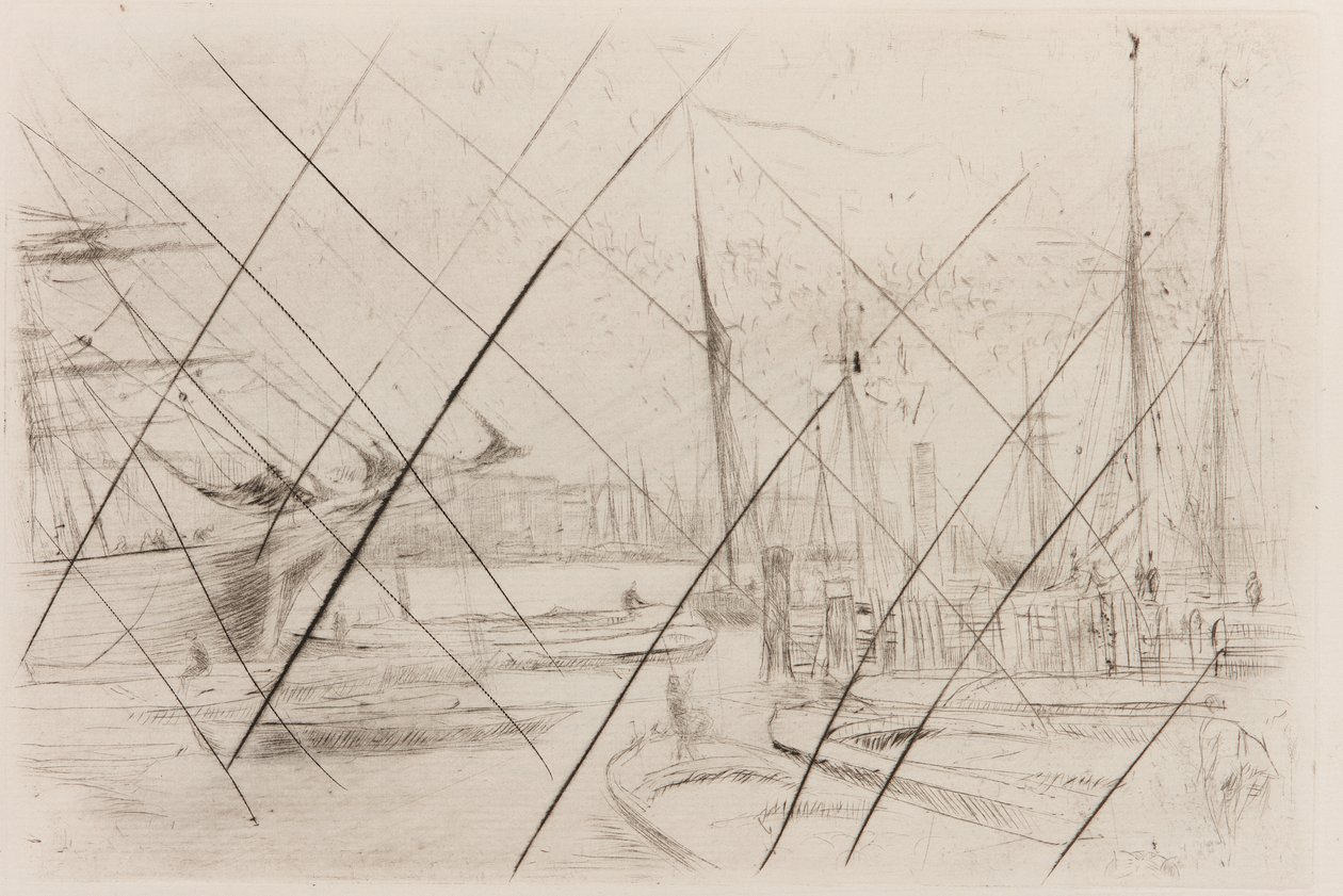Fra Billingsgate, 1878. af James Abbott McNeill Whistler