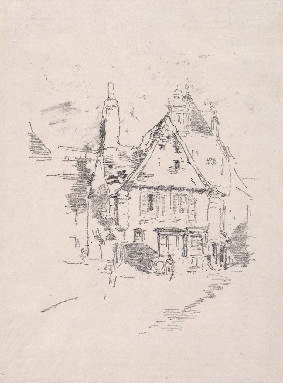 Gavltage, Vitré, 1893. af James Abbott McNeill Whistler