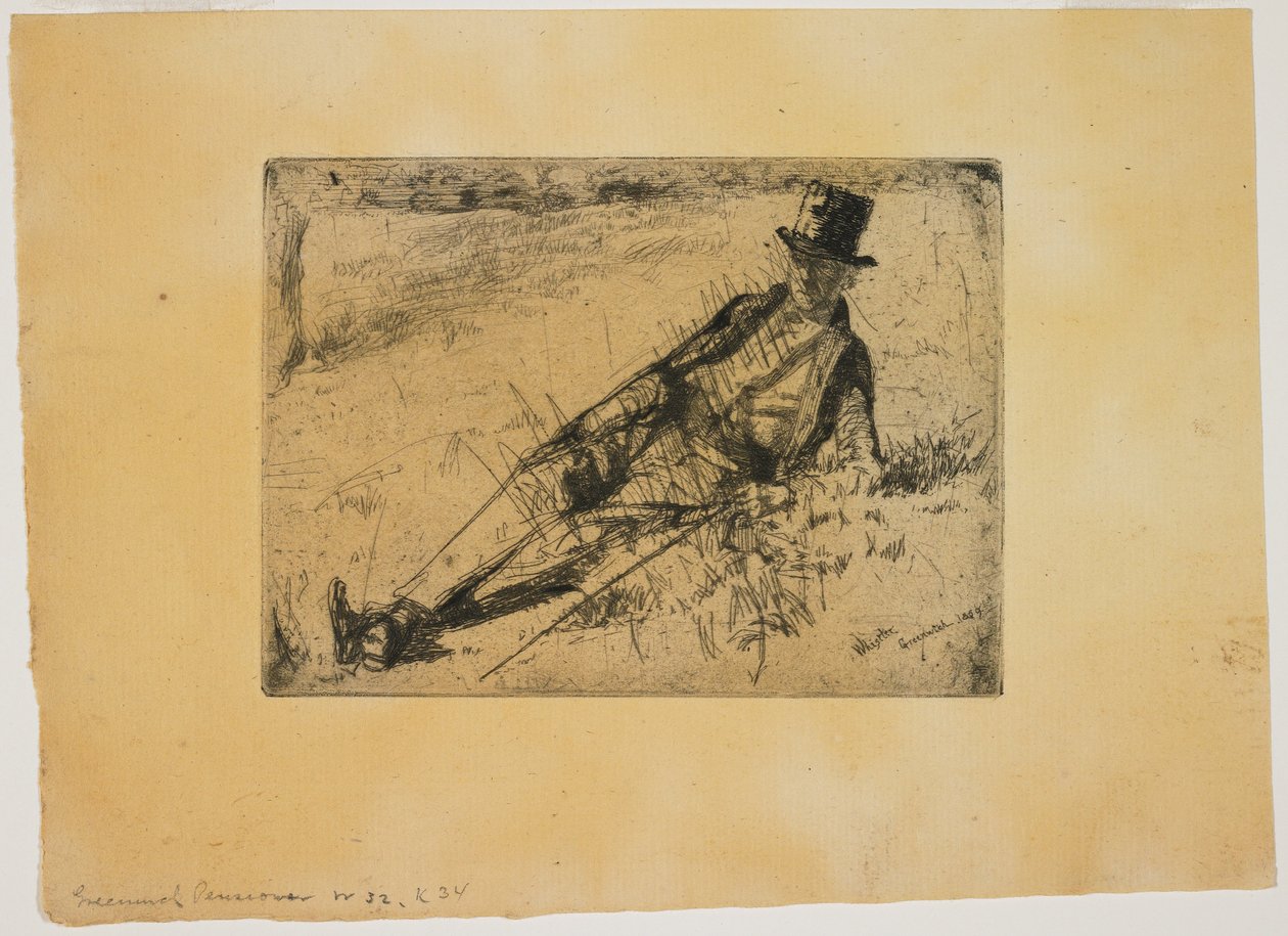 Greenwich-Pensionär af James Abbott McNeill Whistler