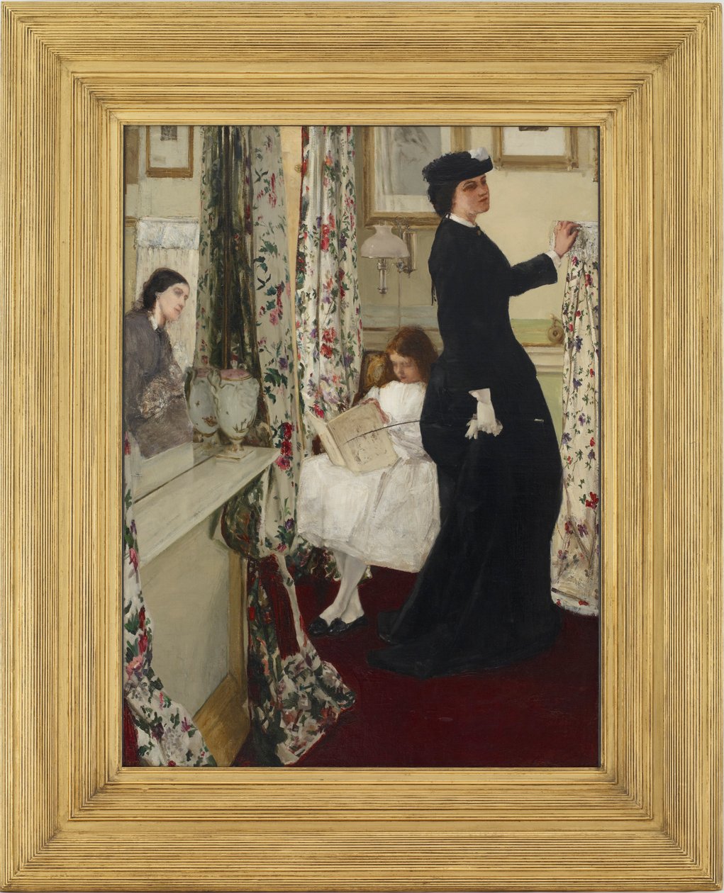Harmony in Green and Rose: The Music Room, 1860-1861. af James Abbott McNeill Whistler