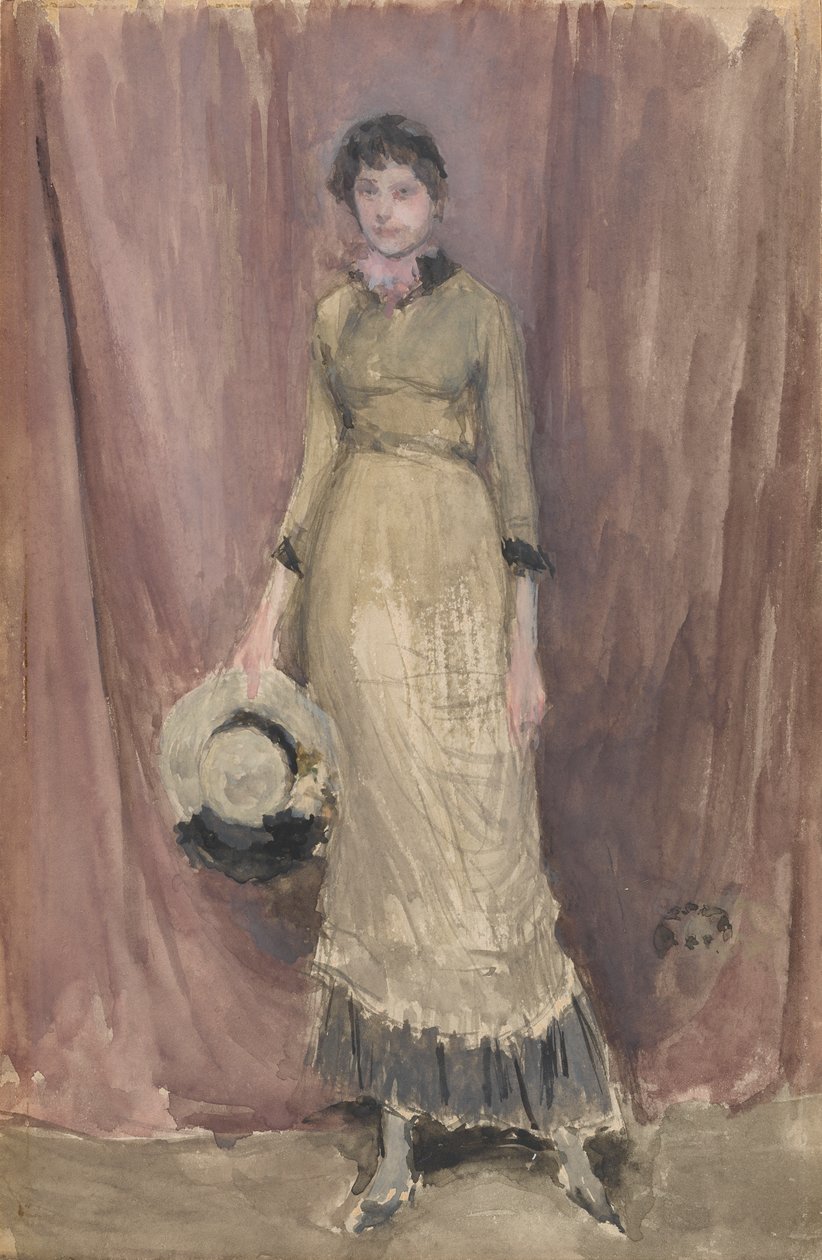 Harmoni i violet og rav, 1883-1884. af James Abbott McNeill Whistler