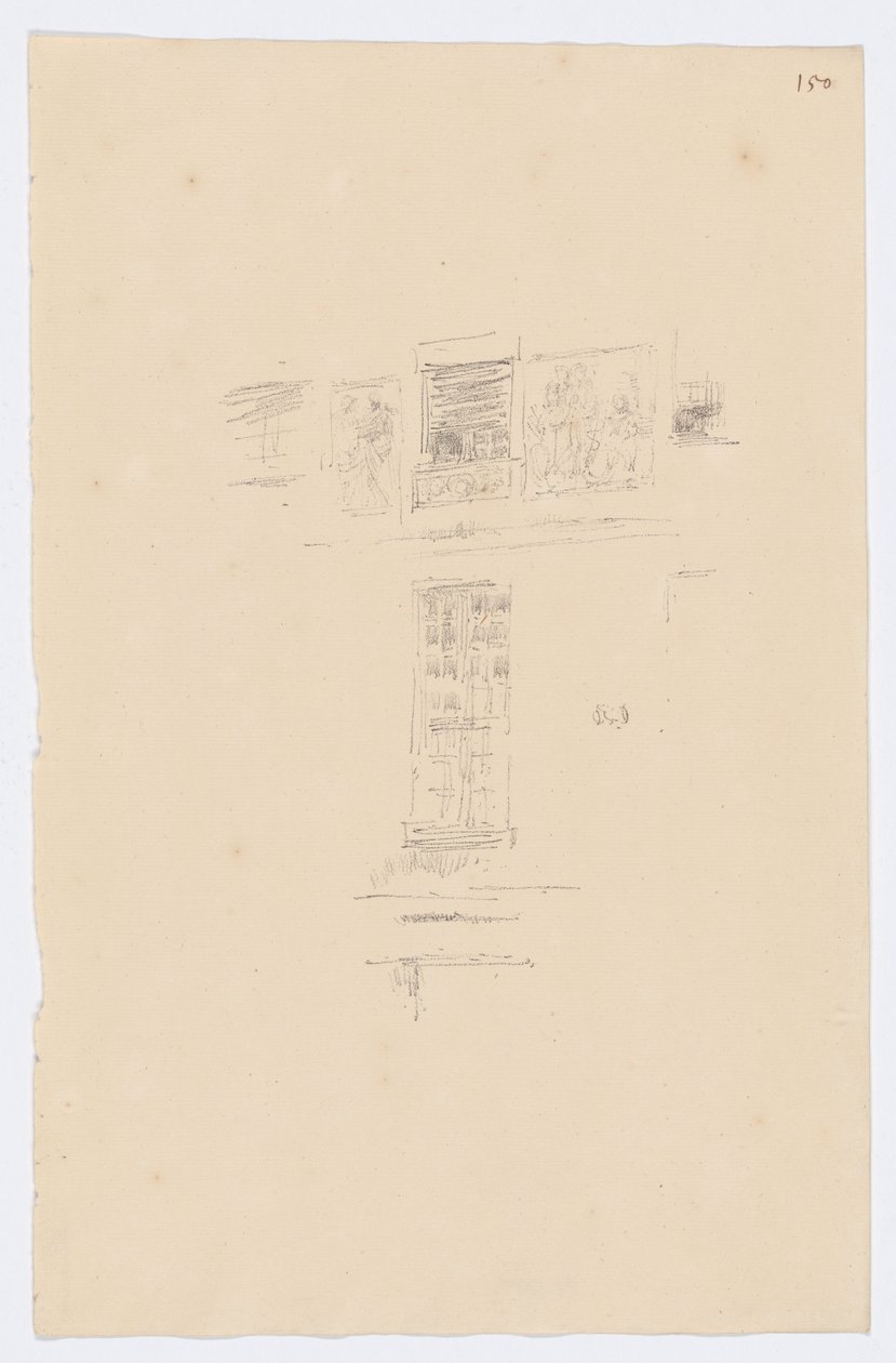 Hotel Colbert, Vinduer af James Abbott McNeill Whistler