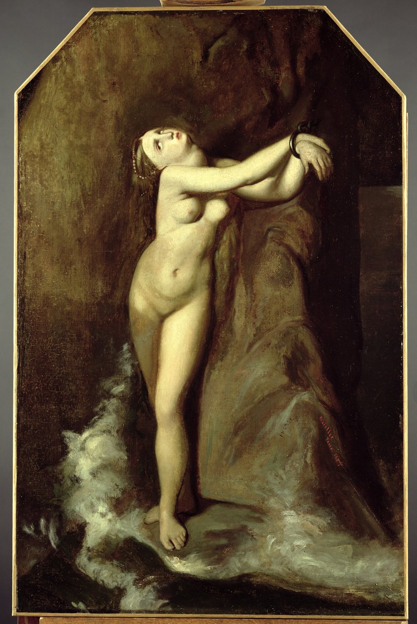 Ingres Roger Deliverant Angelique, 1857 af James Abbott McNeill Whistler