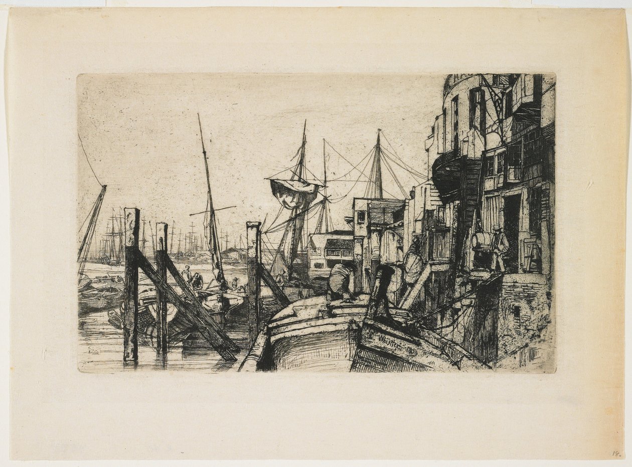 Limehouse af James Abbott McNeill Whistler