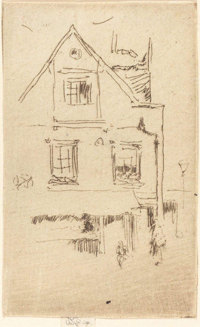 Lille Maunders. af James Abbott McNeill Whistler