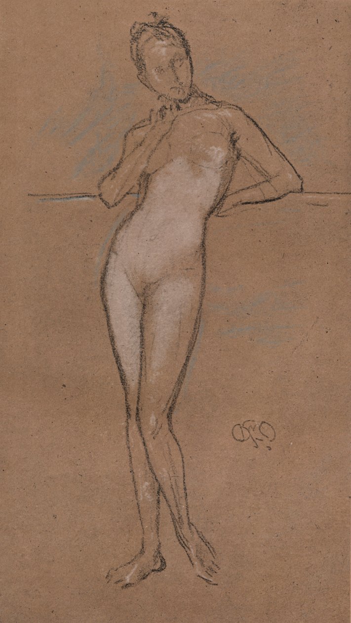 Lille nøgen, c1888 af James Abbott McNeill Whistler