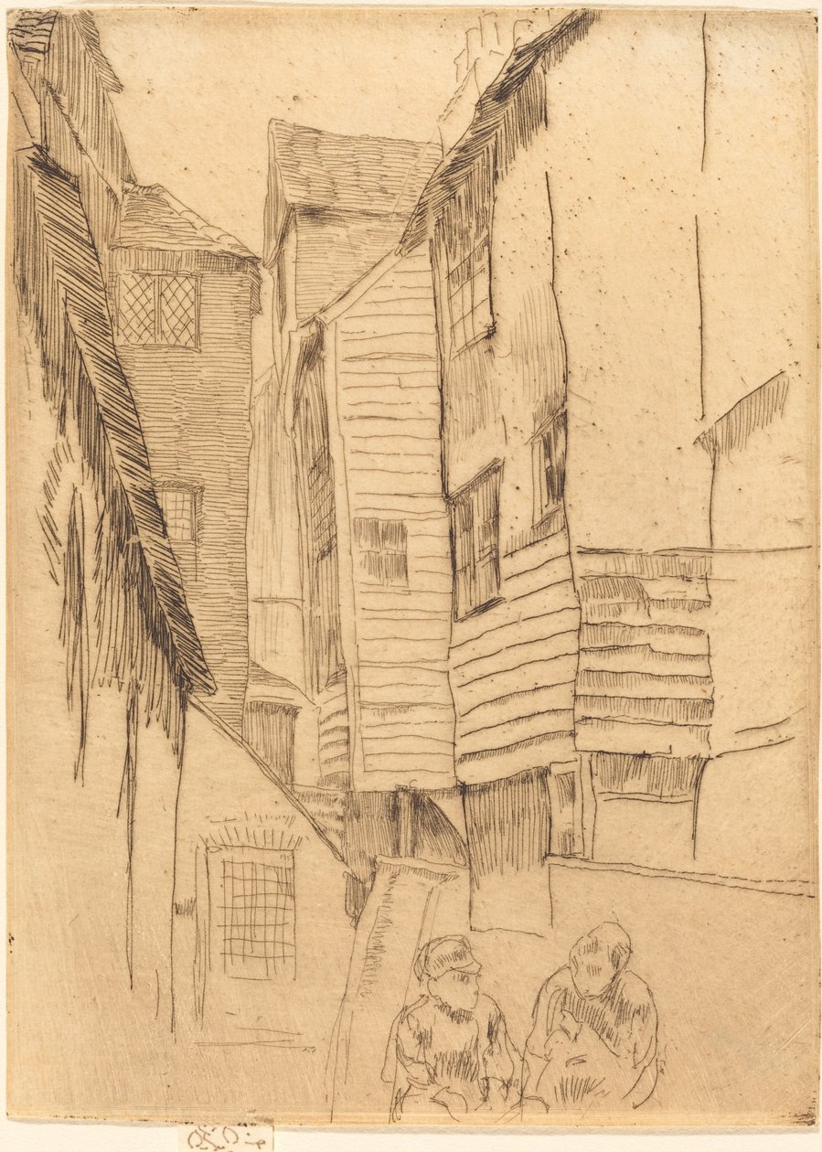Lille Smithfield, ca. 1877. af James Abbott McNeill Whistler