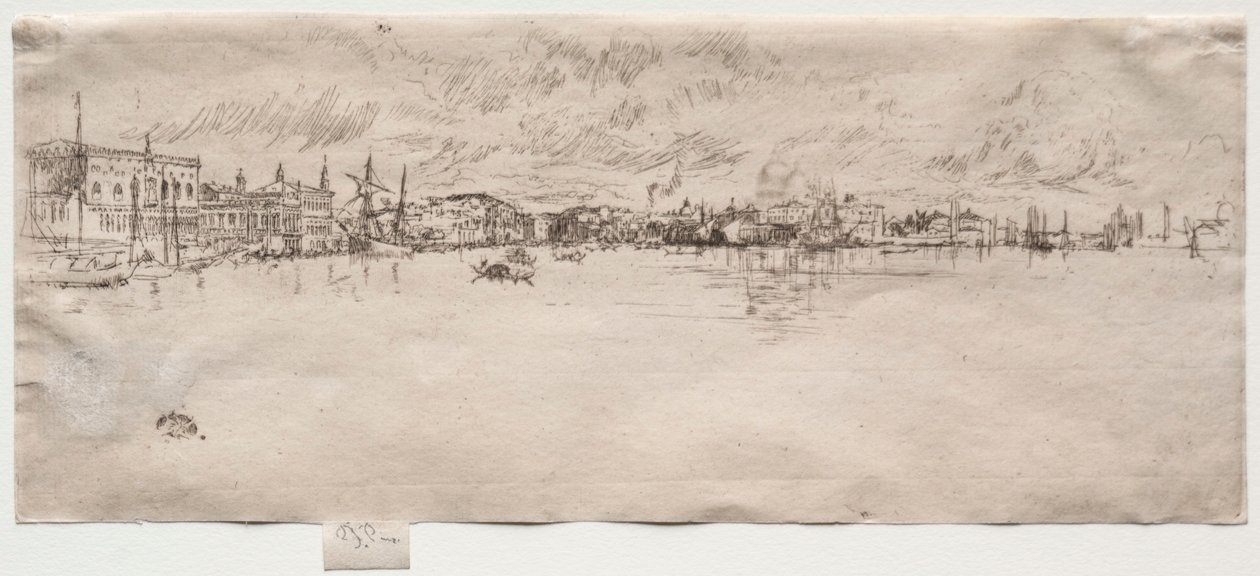 Lange Venedig. af James Abbott McNeill Whistler