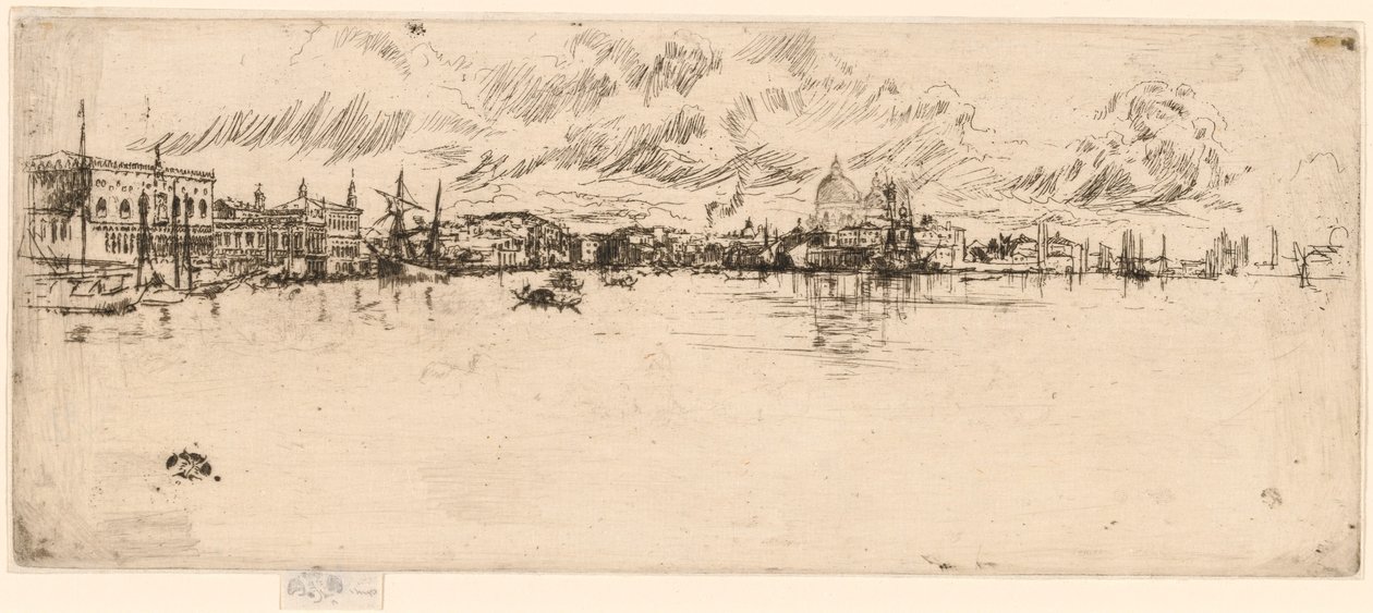 Lange Venedig, 18791880. af James Abbott McNeill Whistler